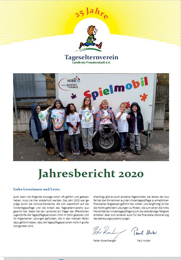 Jahresbericht 2020