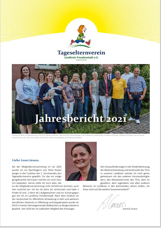 Jahresbericht 2021