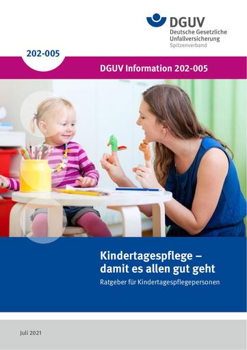 Broschüre "Kindertagespflege- damit es allen gut geht"