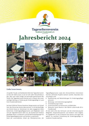 Jahresbericht 2024